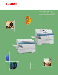 It provides an optimal user interface. Canon Imagerunner 1435 Service Manual