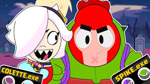 Colette and spike¡1:26 gale demonic laugh2:26 spike failure3:04 brock missile massacrebrawl. Colette Vs Spike Funny Moments Brawl Stars Animation Youtube