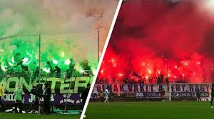 Several clubs in hungary have large ultras groups, such as ferencváros (green monsters), újpest (viola fidelity), diósgyőr (ultras diósgyőr), honvéd (ultras kispest, északi kanyar), fehérvár (red blue devils) and debrecen (szívtiprók ultras debrecen). Ultras Tifo On Twitter Budapestderby Ferencvaros Ujpest Ultrastifo Ultras Ujpest Ferencvaros 31 03 2018 Https T Co Et4zg6tpfn