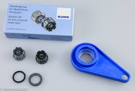 Always get the exact amount of water. Blanco Strahlzerteilerset F Niederdruckarmaturen Kitchenshop24