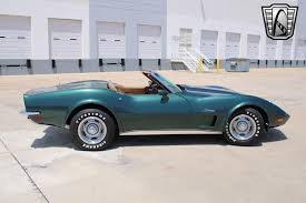 Image result for Blue Green 1973 Corvette