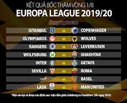 Lịch thi đấu, lịch trực tiếp europa league mới nhất hôm nay! Tranh Ä'Æ°á»£c Inter M U Thanh á»©ng Vien Vo Ä'á»‹ch Náº·ng Ky Nháº¥t Europa League