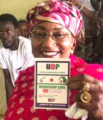There was massive jubilation by a huge crowd in the jalingo residence of hajiya aisha alhassan, the minister of women affairs. Former Women Affairs Minister Alhassan Wins Taraba Udp Governorship Primaries New Mail Nigeria