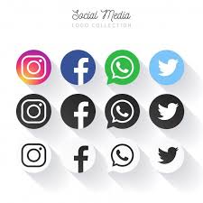 Popular Social Media Logo Collection In Circles Premium Vector Freepik Vector Logo Icon Facebook Phone Social Media Logos Logo Facebook Logo Collection