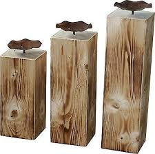 Bild 2 Von 2 Kerzenstander Holz Holz Basteln Weihnachten Kerzen Dekorieren