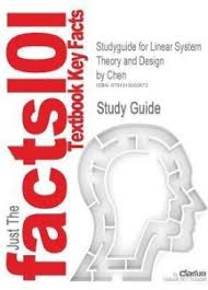 Studyguide For Linear System Theory And Design By Chen Isbn 9780195117776 Buy Studyguide For Linear System Theory And Design By Chen Isbn 9780195117776 By Cram101 Textbook Reviews At Low Price In India
