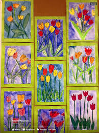 Lainattu Fb Mit Bildern Fruhling Kunst Kunst Grundschule Blumenzeichnungen