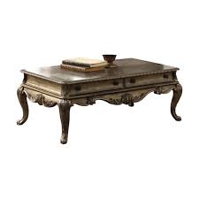 Featuring a mango wood veneer overlay with a textured, aged walnut finish, this. Acme Furniture Ragenardus Vintage Oak Coffee Table 86030 The Home Depot