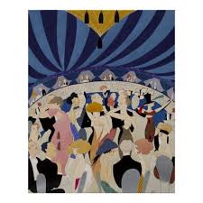 Jazz Age Art Deco Dancing Couples Dance Hall Art Art Deco Illustration Art Deco Print Posters Art Prints