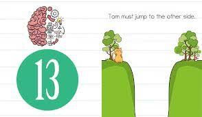 Waktu pulang, kulihat ternyata 6 ikan sudah mati. Brain Test Level 13 Tom Must Jump To The Other Side Answer Daze Puzzle