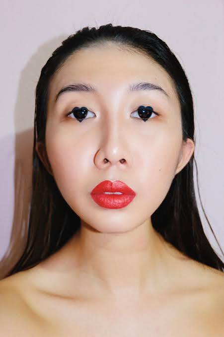 Got hella heart eyes for you <3 (this is a recreation of dain yoon's heart- eyes look) : r/MakeupLounge