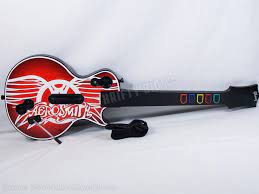 Aerosmith Red Octane Guitar Hero Controller For Xbox 360 With Strap 95339 805 Redoctane Guitar Hero Aerosmith Xbox 360