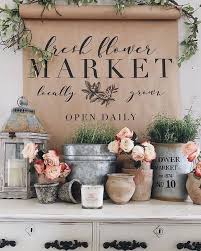 Country House Decor 35 Dreamy Farmhouse Style Spring Decor Ideas Spring Decor Country House Decor Chic Decor