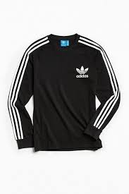 Black And White Striped Long Sleeve Shirt Under T Shirt Adidas Pique 3 Stripes Long Sleeve Tee Adidas Long Sleeve Shirt Striped Long Sleeve Tee Adidas Shirt