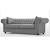 Beige Leather Sofa