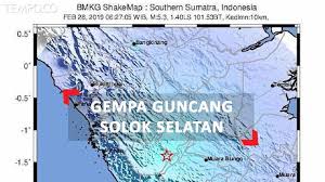 Disini ibu guru akan membahas tentang pelajaran geografi yaitu tentang gempa bumi. Gempa Solok Selatan 48 Orang Luka Dan 343 Rumah Rusak Nasional Tempo Co