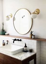 Bathroom Remodel Info Never Hesitate To Permit Your Creative Juices Flow When You Are Painting Tile Backsplash Bathroom Round Mirror Bathroom Bathroom Mirror