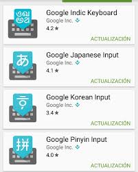 Dec 12, 2018 · the google pinyin input is an input method (ime) optimized for typing chinese on android. Desactivar Teclados Google Indi Keyboard Korean Japaness Y Pinyin Se Puede Foro Nextpit