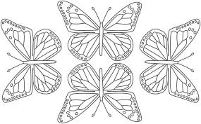 Who is not amazed by the tranquility that each of their flights reverberates? Printable Coloring Pages For Kids Butterfly Drawing With Crayons