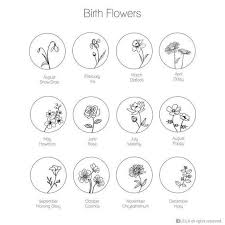 Geburtsblumenhalskette Mutterhalskette Geburtsmonatshalskette Mutter Tochter Halskette My Blog Flower In 2020 Geburt Blumen Tochter Tattoos Mutter Tochter Halskette
