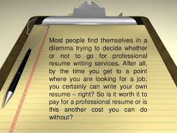 professional resume writing services
