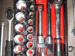 Coffret de douilles acier facom, pièces. Douille Facom Stlfinder