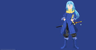 That Time I Got Reincarnated As A Slime Wallpaper Iphone Anime That Time I Got Reincarnated As A Slime Girl Minimalist Rimuru Tempest Sword Tensei Shitara Slime Datta Ken 8k Wal Slime Anime Minimalist Wallpaper