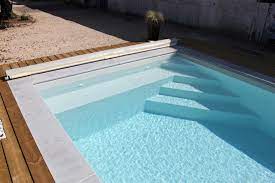 paradise piscine fond plat escalier piscine piscine amenagement paysager piscine et jardin