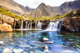 Waterfall Scotland Fairy Pools Isle Of Skye 2k Wallpaper Hdwallpaper Desktop Fairy Pools Isle Of Skye Magical Places