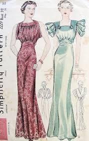 Pin By Create Everyday On Pattern Stuff Pattern Fashion Vintage Dress Patterns Evening Dress Patterns