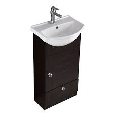 In this live stream i walk you down the bathroom vanity aisle at the home depot near me and show you all the particle board bathroom vanity caveats to watch. Renovators Supply Manufacturing Mahayla 17 3 4 In Bathroom Vanity Sink Combo In Black With Ceramic Sink In White With Faucet Drain And Overflow 21955 The Home Depot