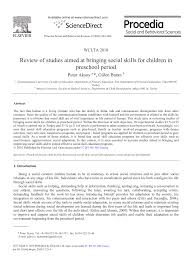 List of cash skill games websites. Pdf Review Of Studies Aimed At Bringing Social Skills For Children In Preschool Period