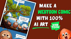 Make a Comic for Webtoon with 100% Ai Art from MidJourney - YouTube