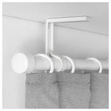 Betydlig Support Mural Plafond Blanc Rideaux Ikea Tringle Rideau Plafond Tringle Rideau