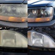 How To Remove Oxidation From Oxidized Plastic Headlights Ehow Car Headlights How To Clean Headlights Cleaning