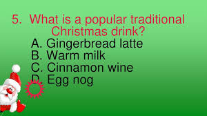 We've got some difficult ones here, and only santa could guess them all correctly! Christmas Trivia Quiz Vocabulary Prezentaciya Onlajn