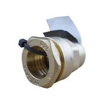 Manchon laiton droit PEHD Ø25 Femelle 1/2" (15/21) - ACS 16 Bar - Arco