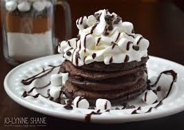 Hot Chocolate Pancakes In A Jar Hot Chocolate Pancakes Hot Chocolate Recipes Krusteaz Pancake Mix Recipes