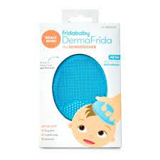The size is big enought to help my toddler clean her body and not scratch her skin like a normal body brush. Fridababy Dermafrida The Skinsoother Silicone Bath Brush Buybuy Baby