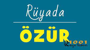 Ruyada Ozur Dilemek Ozur Dilenmesi Diyanet Isaretler Iliskiler Ruya