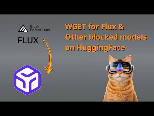 Runpod: Download Flux From HuggingFace (Login from Terminal) - YouTube
