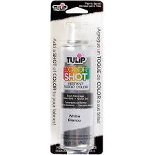 Tulip Color Shot Instant Fabric Color Paint Spray 3 Oz White Walmart Com Walmart Com