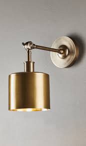 Wall mounted sanctuary lamps and tabernacle lamps these sanctuary lamps feature wall plates for mounting to a variety of wall surfaces. Portofino 1 Light Wall Lamp Antique Brass Elprtfwl15abra