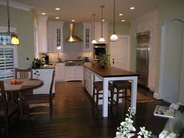 White Kitchen With Honed Granite And Mahogany Paint For Kitchen Walls Kitchen Inspirations Pretty Kitchen