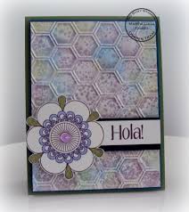 Instead of flowers coupons & promo codes 2020. Un Nuevo Sello En Espanol Stampartpapel Com Pansies Hexagon Cards Cool Cards