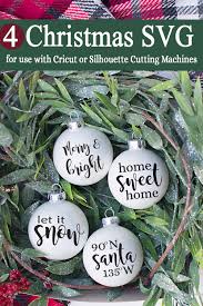 Find real trees and decorations, festive tableware and christmas gift ideas from ipads to fragrances in our seasonal collection. Four Christmas Svg Files For Use With Cricut Or Silhouette The Birch Cottage