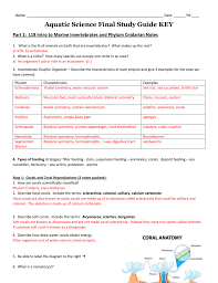 final review study guide key