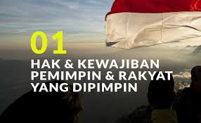 Memilih hidup sehat tidak keluar rumah. Hak Dan Kewajiban Pemimpin Dan Rakyat Yang Dipimpin Bag 1