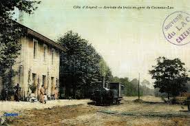 Cazeaux Gironde Carte Postale Gironde Train Electrique