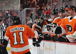 The flyers faced off for an intrasquad scrimmage last night, the final dress rehearsal before wednesday's season. Philadelphia Flyers Offseason A Mixed Bag Last Word On Hockey
